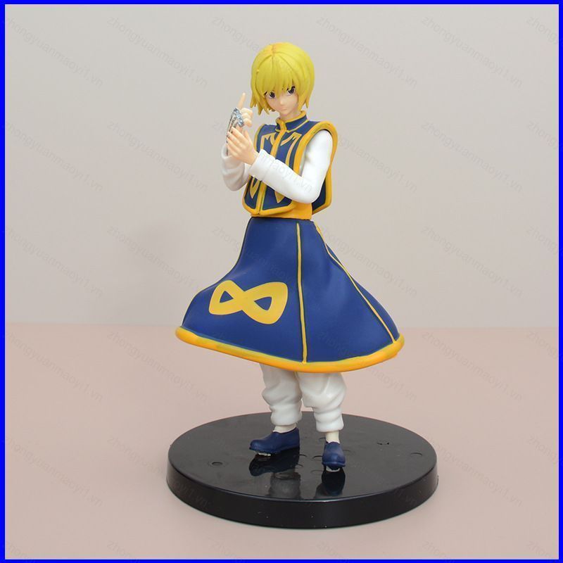 ZY1 HUNTER HUNTER Action Figure Kurapika Chain Killer ยืนตุ๊กตาของเล่นสําหรับของขวัญเด็กคอลเลกชันเคร