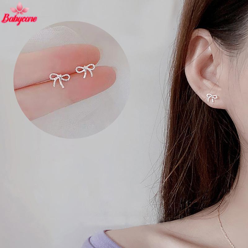 <บายซี-ที> ผีเสื้อต่างหูหวานอินเทรนด์กุทัณฑ์ต่างหูสตั๊ดสําหรับผู้หญิงบุคลิกภาพการออกแบบเฉพาะต่างหูเครื่องประดับงานแต่งงานของขวัญวัน