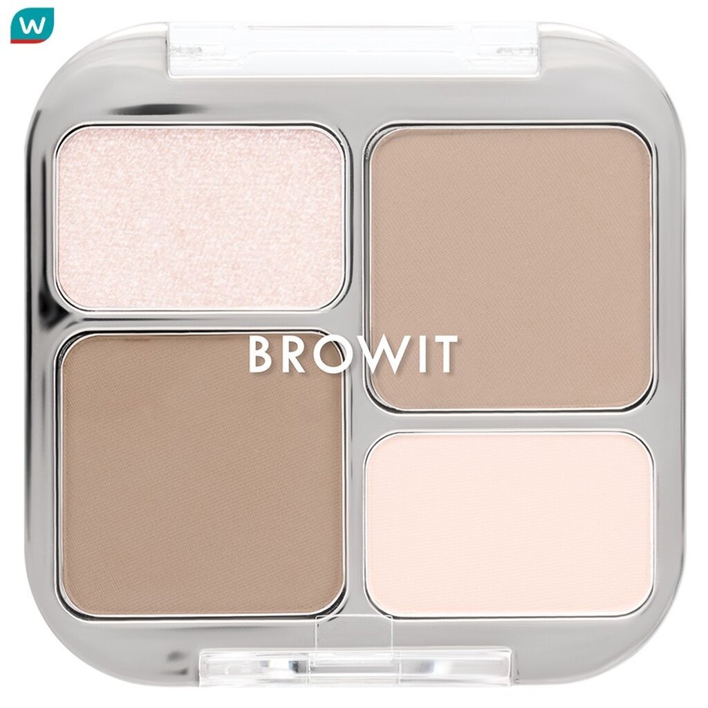 Browit บราวอิท เฟซออนพอยต์ไฮไลท์แอนด์คอนทัวร์ 1.5ก. x 2สี+2.5ก. x 2สี 02 ไนท์ โกลว์