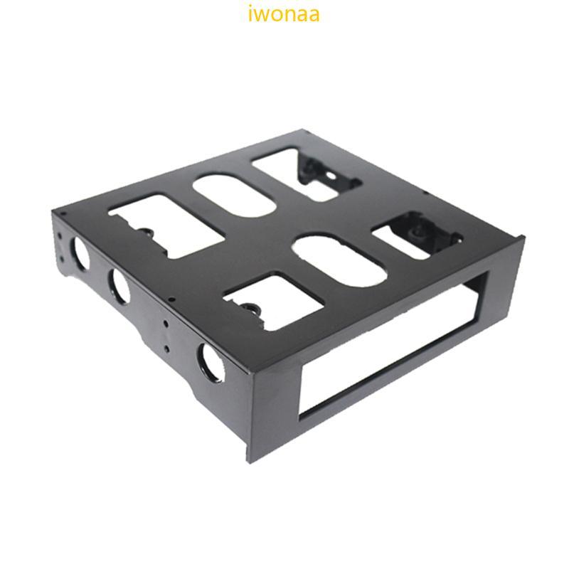 Iwo 3 5 ถึง 5 25 Floppy Drive Bay ขายึดคอมพิวเตอร์ฮาร์ดดิสก์ไดรฟ์ Bay