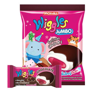 วิกเกิ้ลส์ มาชแมลโล ช็อคโกแลต 4.5 ก. 24 ชิ้น (WIGGLES Mallow Chocolate 4.5 g 24 pcs)