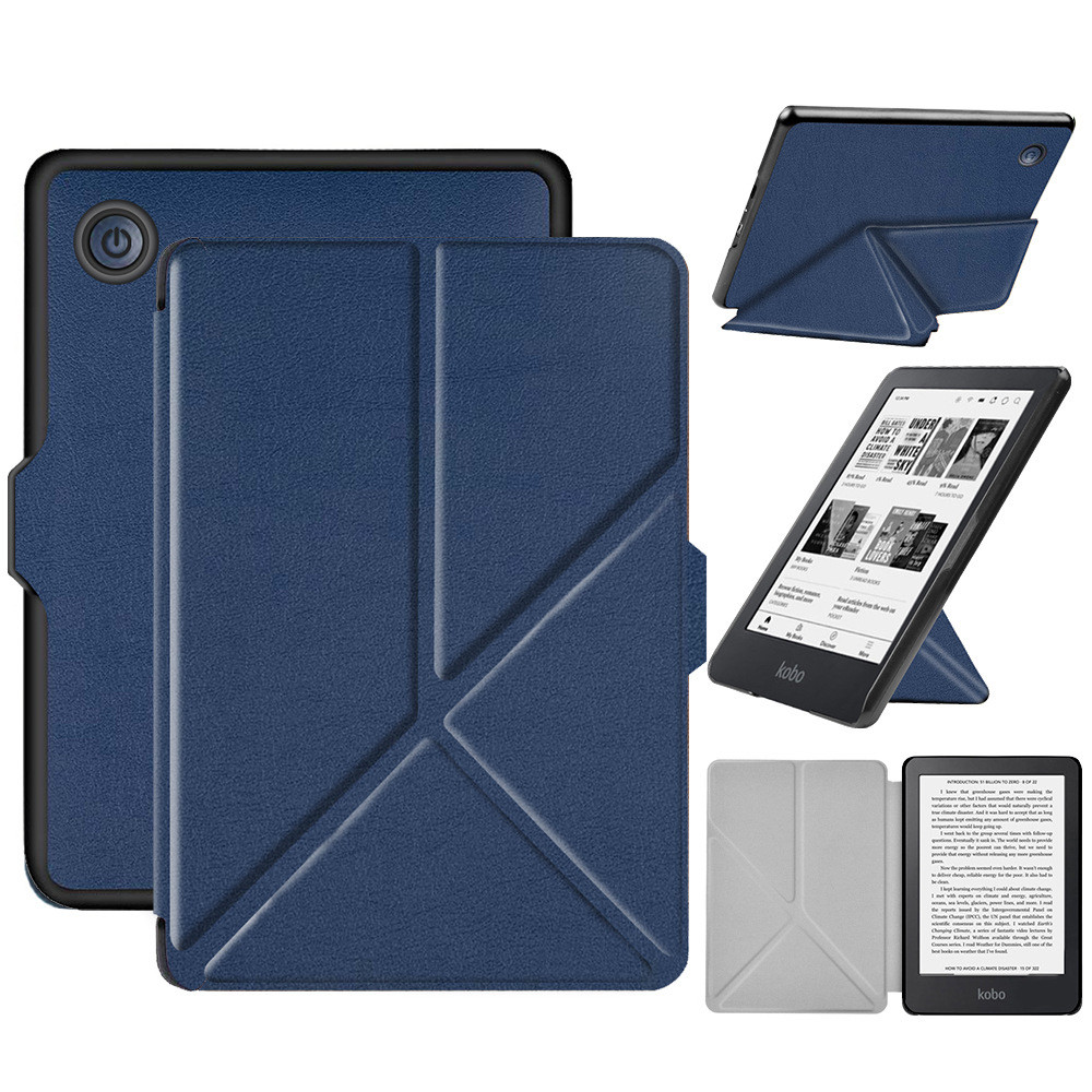 เหมาะสําหรับ Kobo clara 2e E-Book เคสป้องกัน 20 ซม.ซองหนัง Kobo N506 พับฟรีฟิล์ม