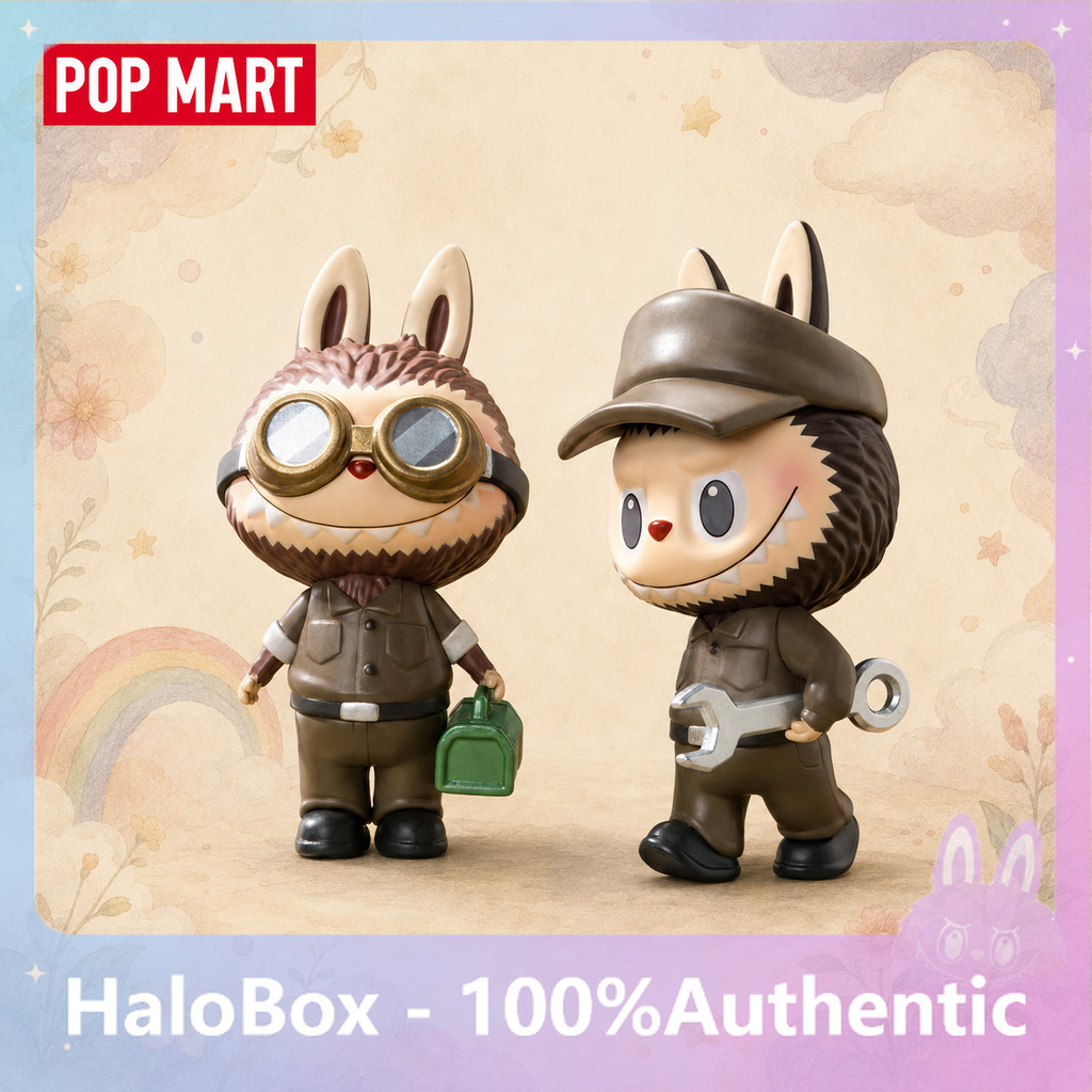 [secret] POPMART LABUBU Yokoyama Hiroshi MakSeries Mystery Box เครื่องประดับแท้