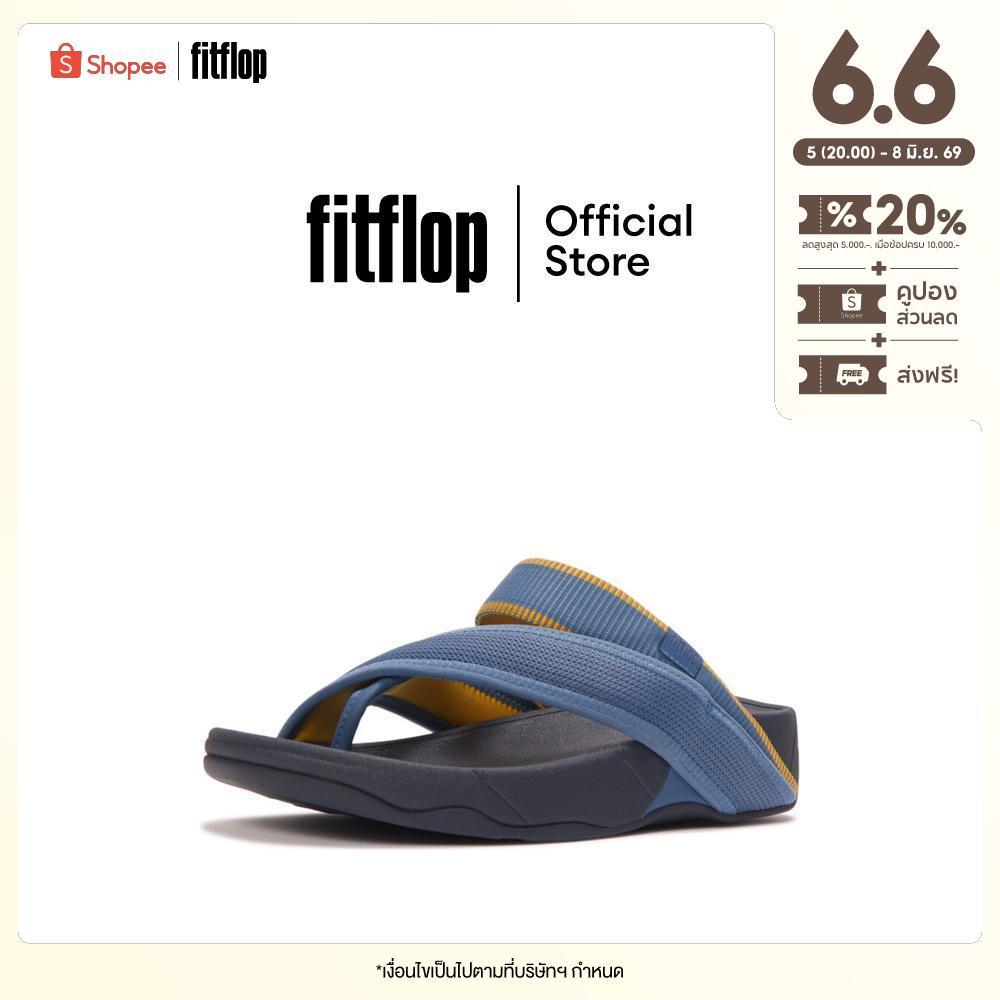 FITFLOP SLING W/RESISTANT MESH/WEB TP รองเท้าแตะแบบหูหนีบผู้ชาย รุ่น A5U-D74 สี BLUE