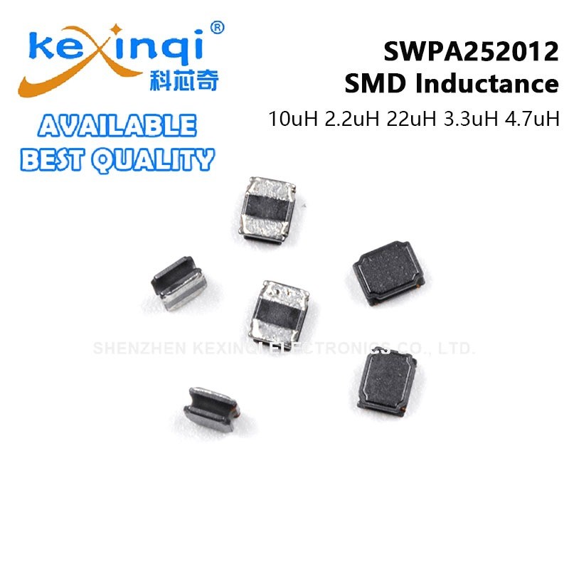 (5ชิ้น) SWPA252012 SMD เหนี่ยวนํา 10uH 2.2uH 22uH 3.3uH 4.7uH กาวแม่เหล็ก Shielded Power Inductor