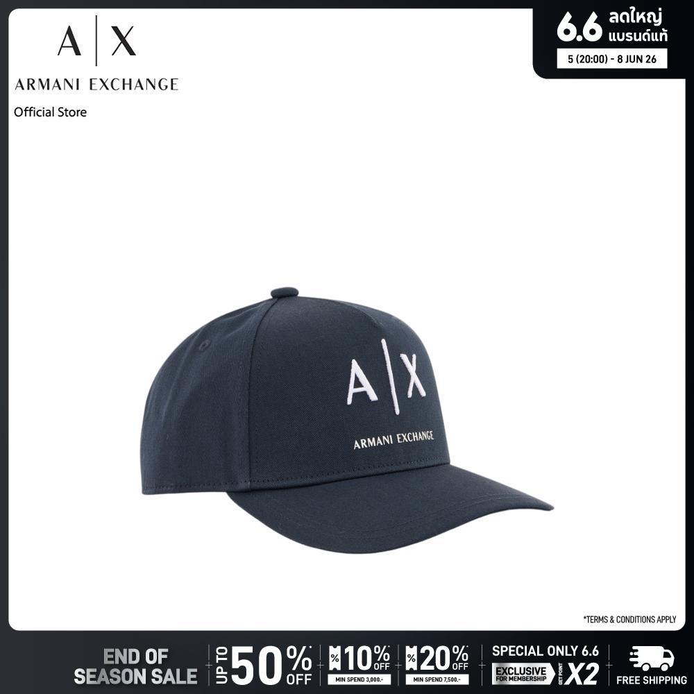 Armani Exchange หมวกแก็ปผู้ชาย รุ่น XM002696-AF15502-MB106 สีกรมท่า