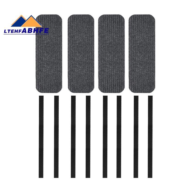 [ขายร้อน L]4 ชิ้น RV ขั้นตอนครอบคลุม Rug19.5X7.5 นิ้วกาว RV บันไดครอบคลุม Mobile Home Step Mats อุปก