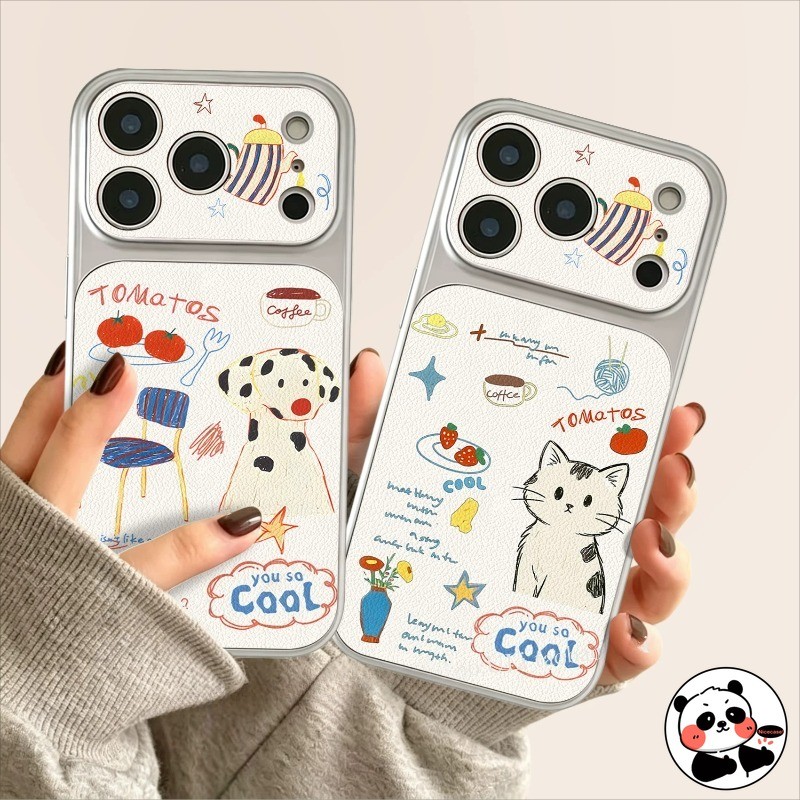 น่ารักลูกสุนัขเคสโทรศัพท์สําหรับ Infinix Note Edge 60 Ultra 50 50S 50X 40 30 Zero 30 GT 50 สมาร์ท 20 10 9 8 Pro Plus HD 7 6 5 5G 4G ฝาครอบหนัง PU น่ารักการ์ตูนสุนัขแมว 3D ปลอกนิ่ม
