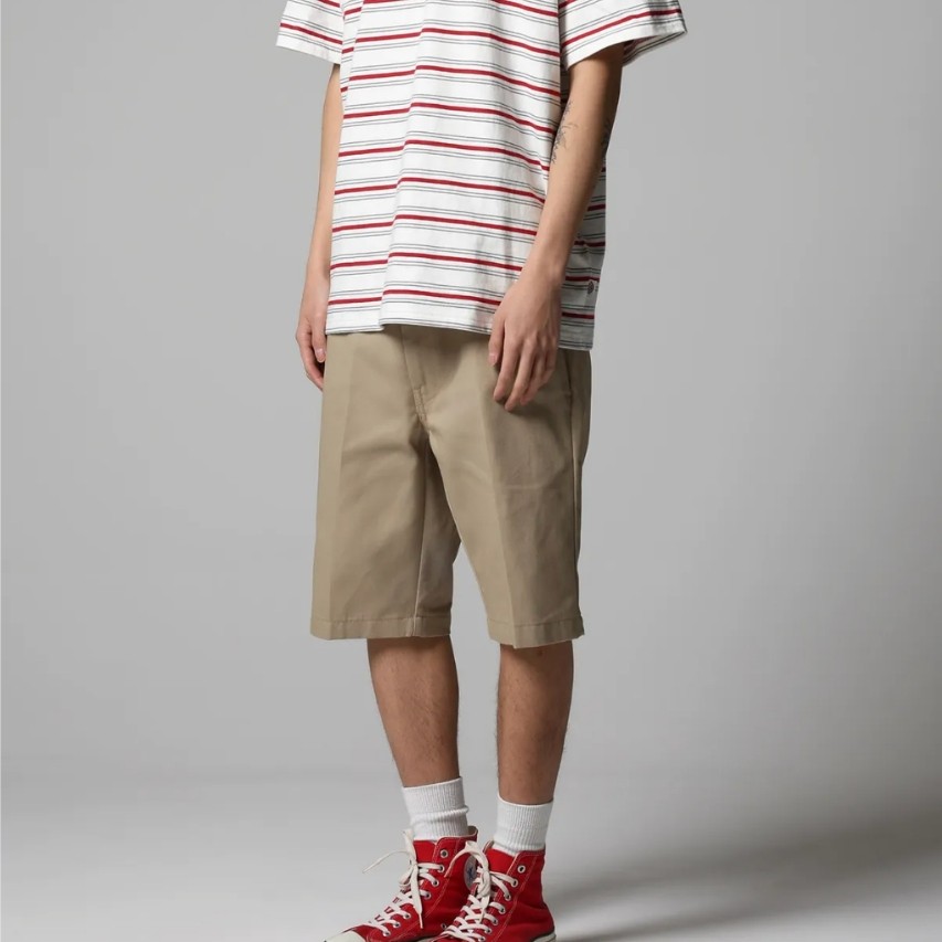 [Dickies] กางเกงขาสั้น กางเกงทํางาน 874 ดั้งเดิม - สีกากี (DK0A4XNFKHK)