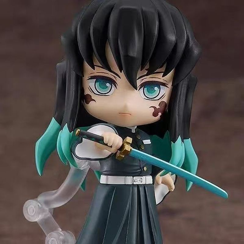 Anime Demon Slayer Merchanded 2218 Shitotsu Muichiro รุ่น Q Nendoroid Joint Action Figure อินเทรนด์เ