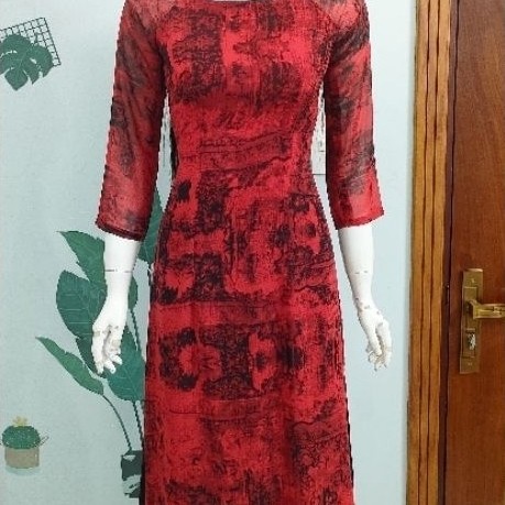 2hand Ao Dai Size M (รหัสมากกว่า 1182)