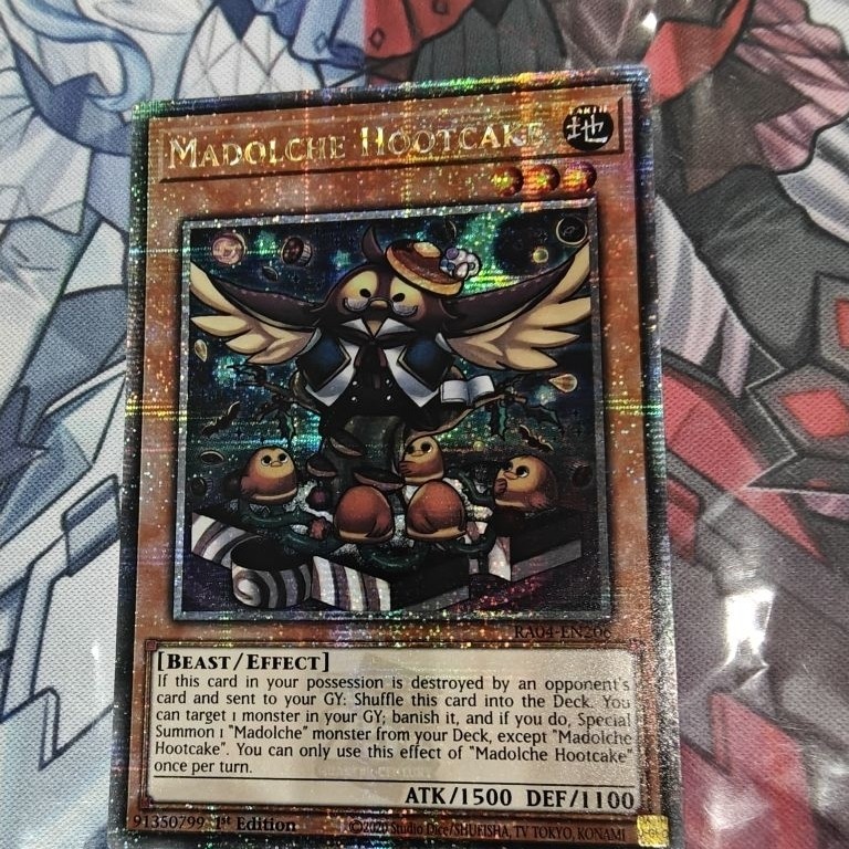TCG-UK Madolche Hootcake QCR 25th Card RA04-EN206
