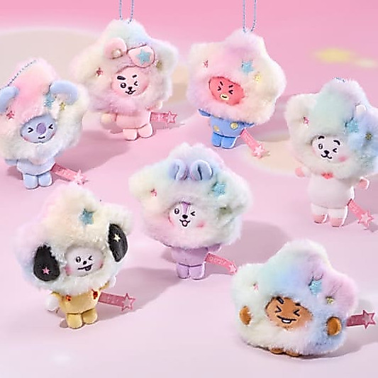 SEOULR | BT21 - BEYOND THE JOURNEY PLUSH KEYRING