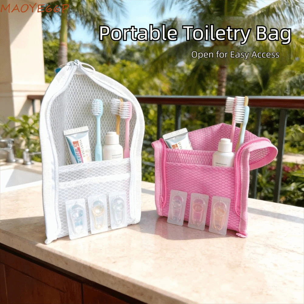 MAOYE66P กระเป๋าใส่อุปกรณ์อาบน้ําแปรงสีฟัน กันน้ํา