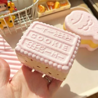 สควิชชี่ ขนมปังโทสต์นม squishy ของเล่นบีบช้า คืนรูปช้า นุ่มเด้ง คลายเครียด ของสะสม น่ารัก ของขวัญ