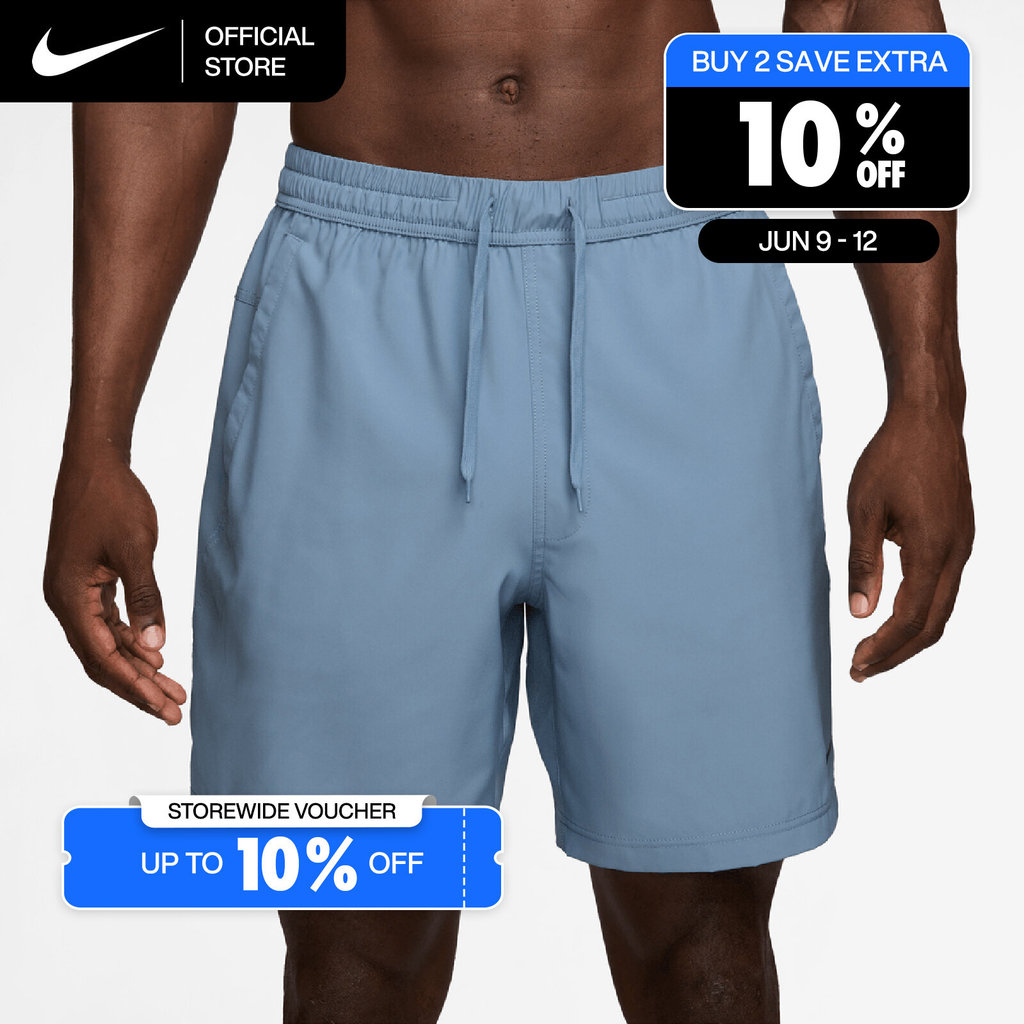 Nike Dri-FIT Men's Form 7" Unlined Versatile Shorts - Work Blue [DV9858-486]