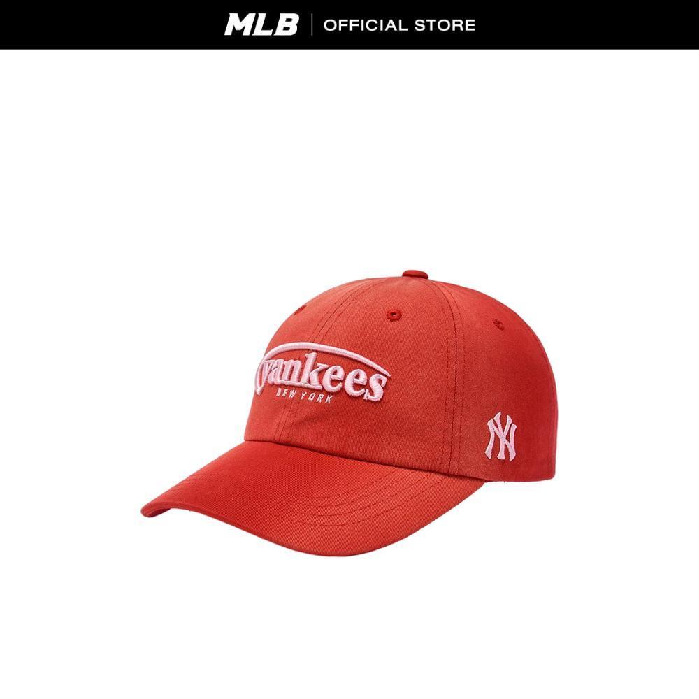MLB หมวกแก็ป ยูนิเซ็กซ์ Street Oval Cursive Unstructured Ballcap รุ่น 3ACPV016N 43IND สีน้ำเงินคราม