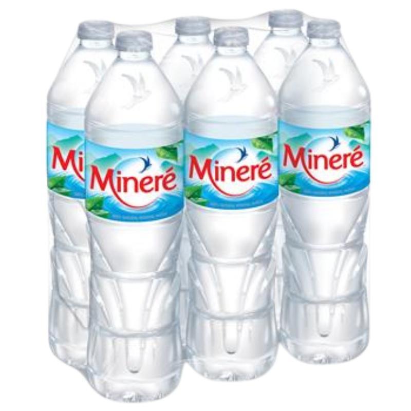 MINERE น้ำแร่ธรรมชาติ ขนาด1500มล. (แพ็ค 6 ขวด)