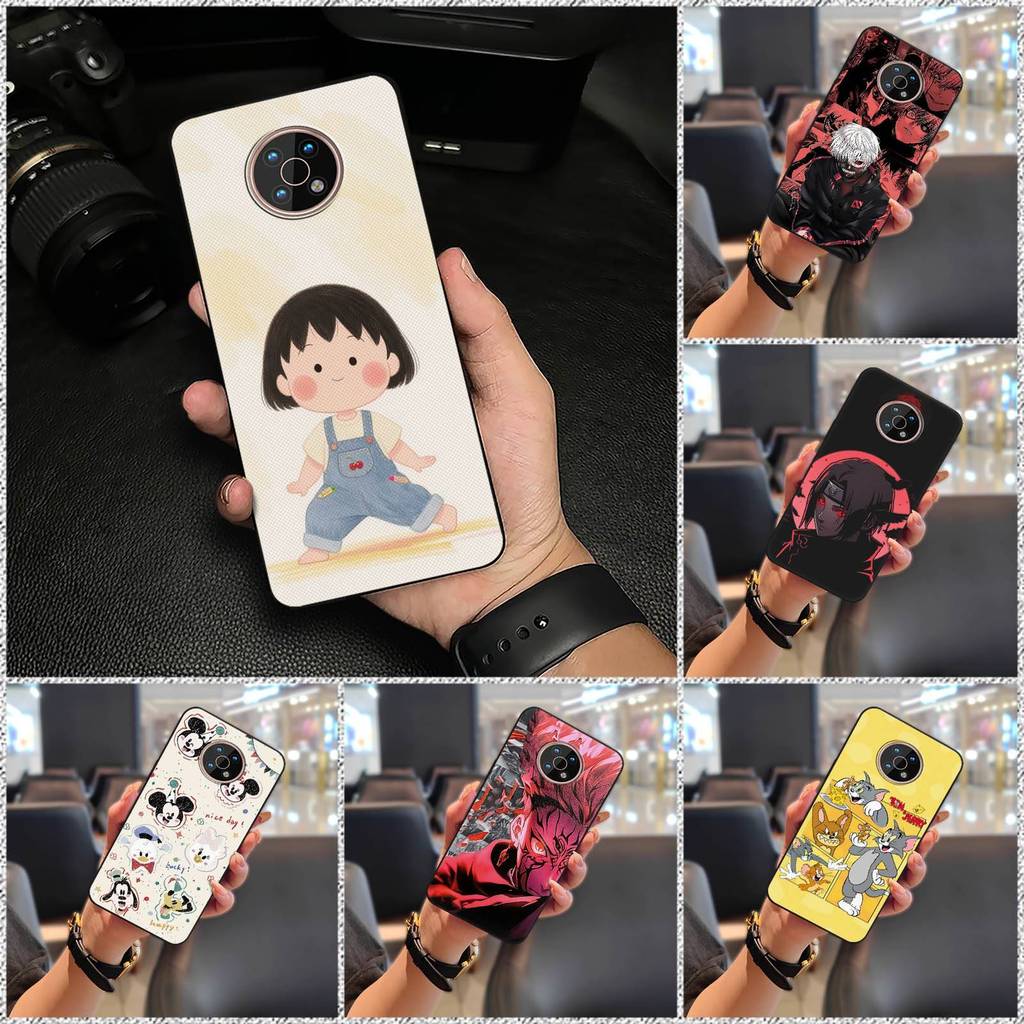 Anti-knock เคสโทรศัพท์กันน้ําสําหรับ Nokia G50 ป้องกันฝุ่นทนทาน Dirt-resistant ป้องกันปกหลังการ์ตูน Graffiti Soft Case TPU ซิลิโคนกันกระแทกเต็มห่อน่ารักกระเป๋าโทรศัพท์