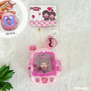 [งานลิขสิทธิ์] พวงกุญแจม่อนชิชิ monchhichi มีหลายลายงานลิขสิทธิ์ น้องน่ารักมากกก