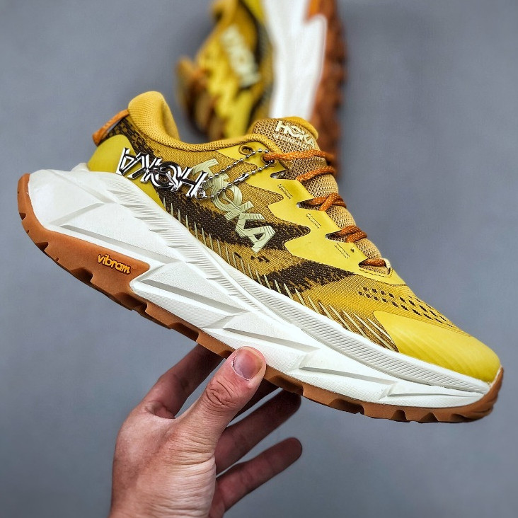Hoka Skyline-float X รองเท้ากีฬาผู้ชายและผู้หญิง Hoka Clifton 9 รองเท้าวิ่งข้ามประเทศ 1153350-GLDO P