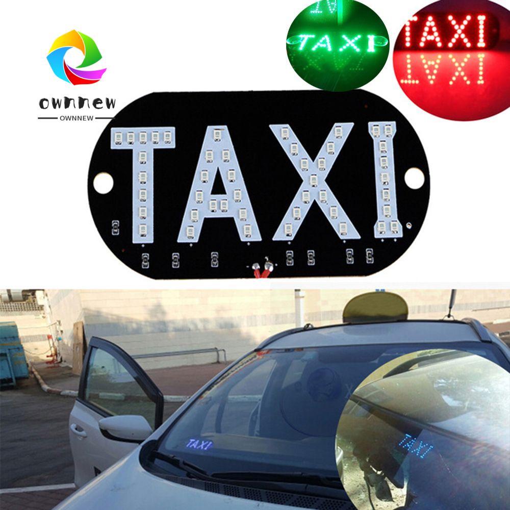 OWNNEW Taxi Light ใช้งานได้จริงสะดวกโคมไฟรถยนต์หลอดไฟป้าย Led