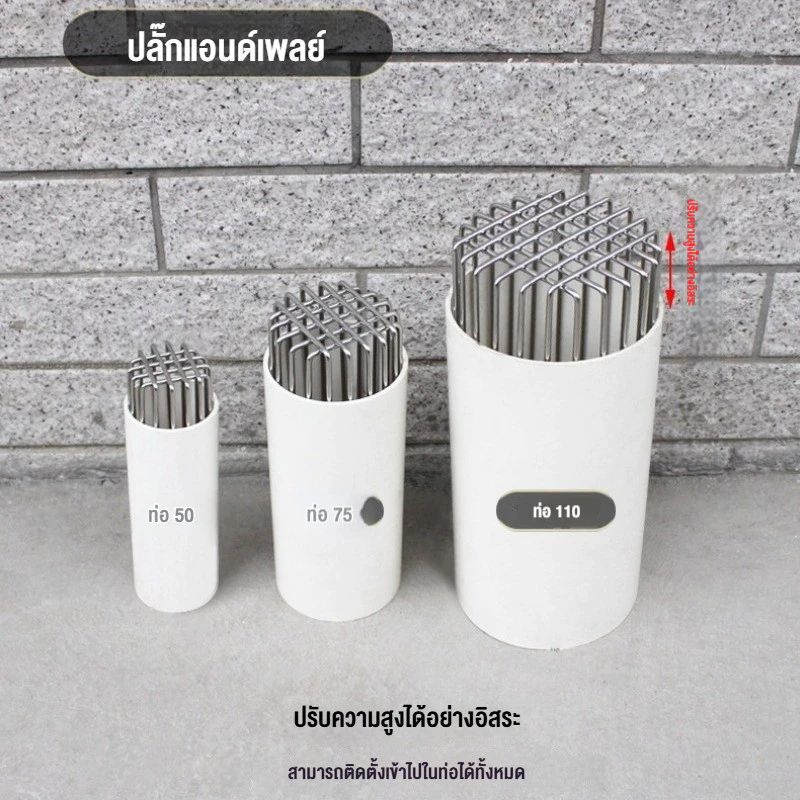 ตะแกรงระบายน้ำสแตนเลส ป้องกันอุดตัน ดักขยะ thumbnail 9