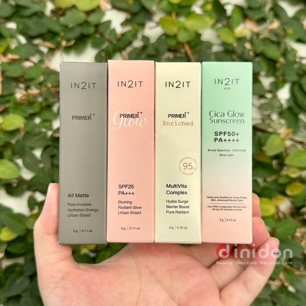 ((dinidon Shop)) IN2IT Primer++ 3g. / Sunscreen 5g.