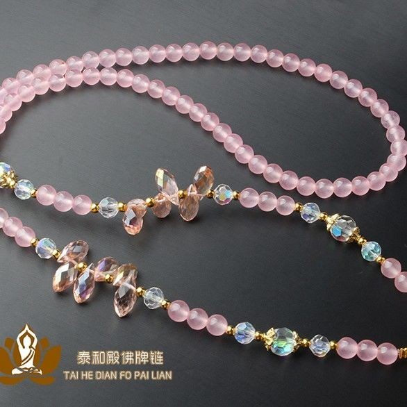 ไทยพระพุทธรูป Amulet Chain Lanyard คริสตัลผู้ชายและ fox สร้อยคอคริสตัลผู้ชายและผู้หญิง สร้อยคอสร้อยค