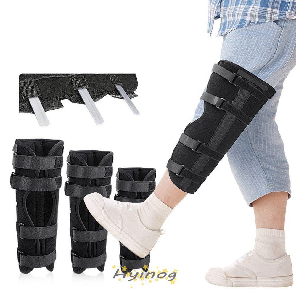 HYINOG ขาสนับสนุนรั้ง, ศัลยกรรมอ่อนการกู้คืนเข่า Impmobilizizer รั้ง, แบบพกพา Breathable ดูดซับเหงื่อเข่า Stabilizer เด็ก