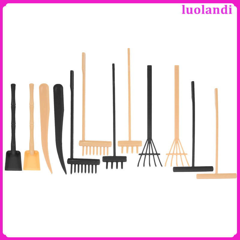 1 ชุดเครื่องมือสวน Zen ถาดทรายเครื่องมือ Zen Garden Rake Zen Garden Rakes luolandi