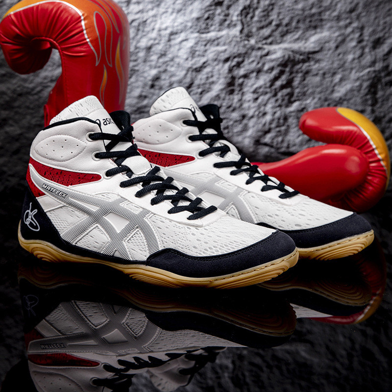 Limited-time Limited Edition] Asics Mens Lightweight and Breathable Professional Wrestling Shoes Box