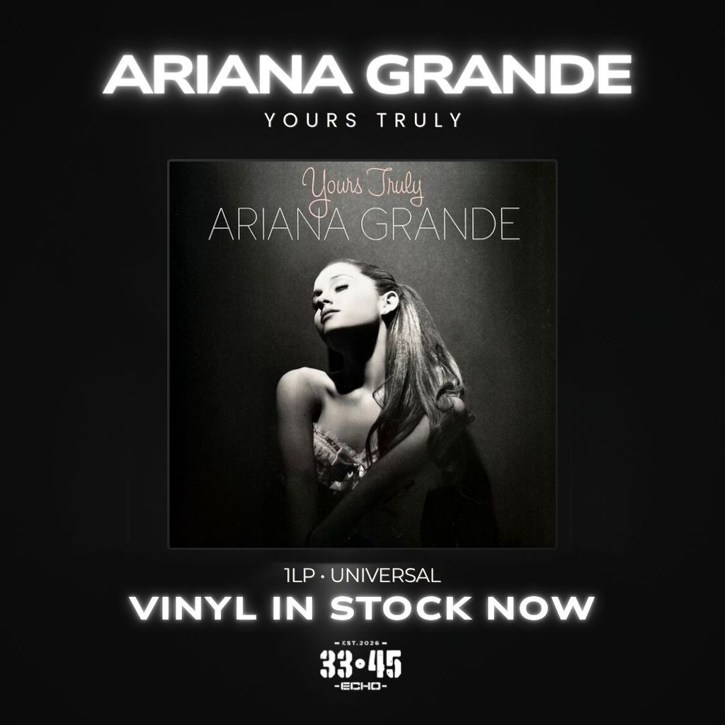 [แผ่นเสียง Vinyl LP] Ariana Grande - Yours Truly 1LP [ใหม่และซีล SS]