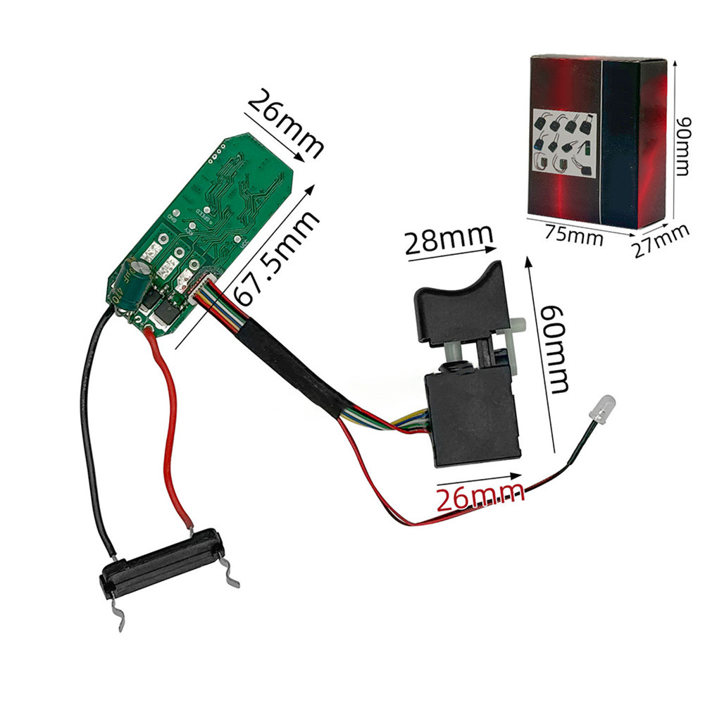 ❀On Sale❀Replacement Electric drill Spare Parts for 16.8v Electric drill Controller Board❀