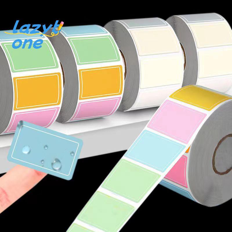 LZ-t] 800 ชิ้น/เซ็ตป้ายสีกันน้ํา Stiers สี-Coding ป้ายที่ถอดออกได้แท็กสําหรับสินค้าคงคลังที่อยู่การจ