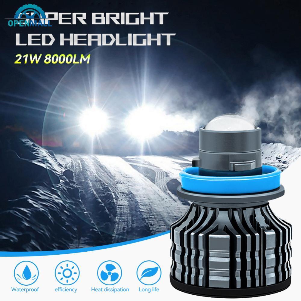 OPENMALL 1 PC รถ H7 H11 H8 H9 9005 HB3 9006 HB4 Led หมอกหลอดไฟ LED หมอกโคมไฟเลนส์ CSP 6000K สีขาว Tu
