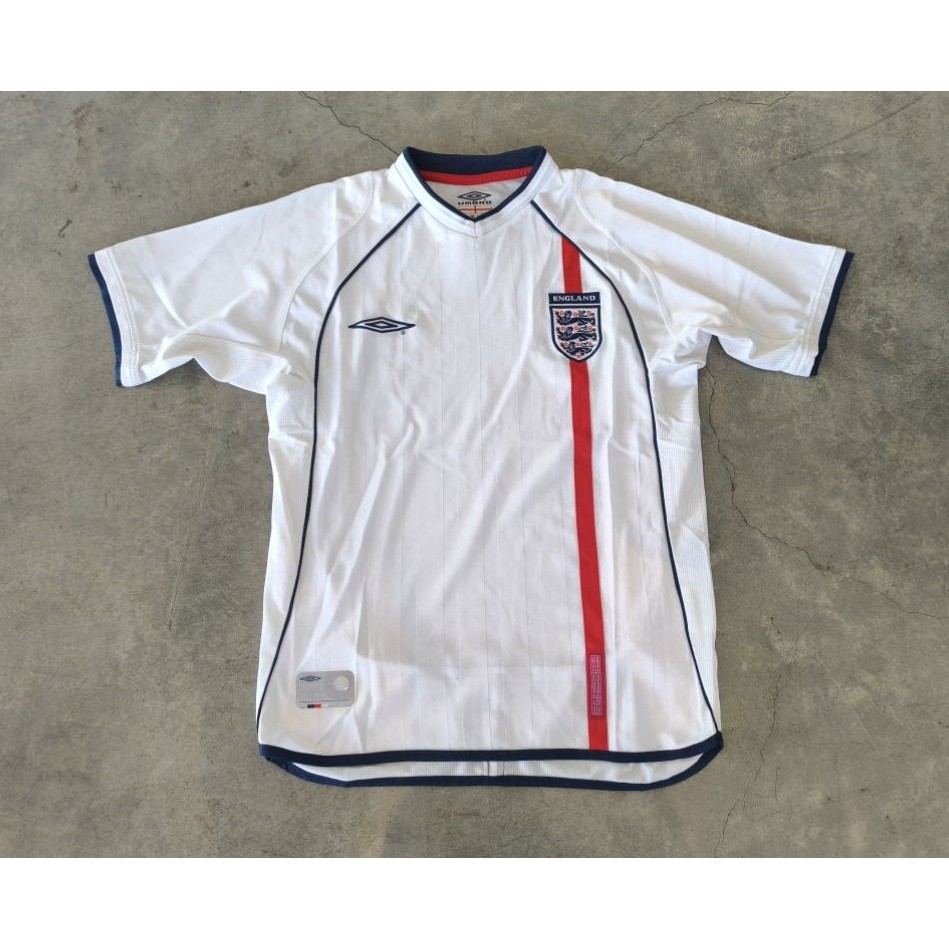 England 2002 wc เสื้อบอลแท้ทีมชาติอังกฤษ