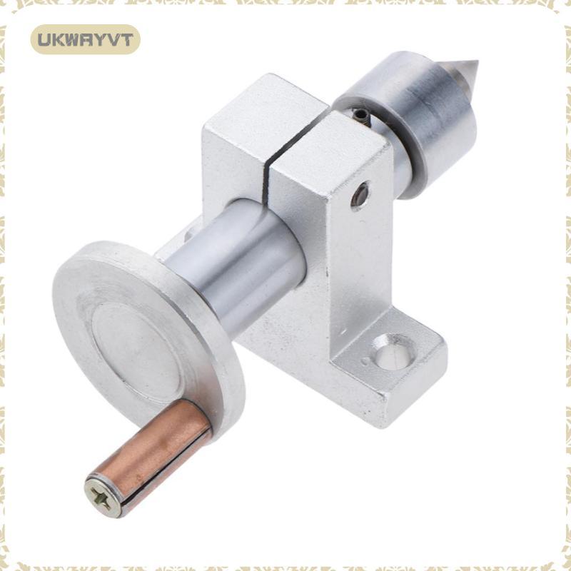 [ukwryvt] 1Set Mini DIY เครื่องกลึงงานไม้ tailstock ปรับ Tailstock เครื่องกลึง Thimble