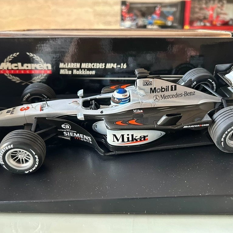 [Orphan] Mini Cut 1/18 F1 mclaren Fleet mclaren mp4