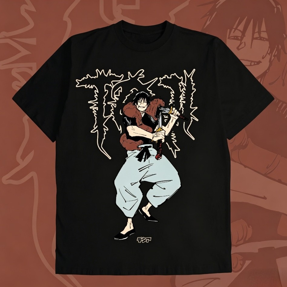 Jujutsu Kaisen 3D พิมพ์เด็ก O คอแขนสั้น Tee สําหรับโรงเรียนทุกวันกิจกรรมกลางแจ้ง