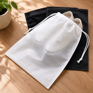 ถุงใส่รองเท้า แบบมีเชือก ถุงสปันบอนด์ 40*30 cm dust bag