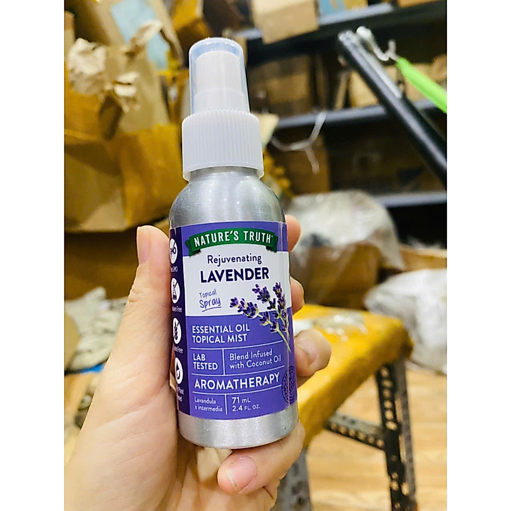 Natures Truth Lavender Essential Oil Room Fragrance Spray 79ml