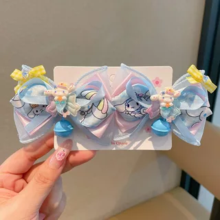 Sanrio Bow กิ๊บติดผมน่ารัก Baby Melody Kuromi Bell คู่คลิป