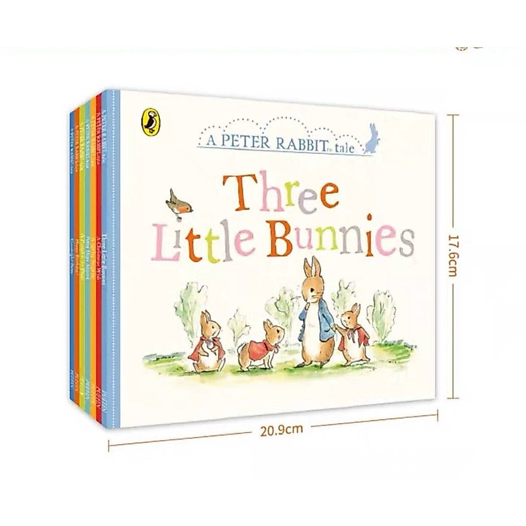 นิทานภาพ นิทานคลาสสิก Peter Rabbit (A Peter Rabbit Tale)" ชุด 7 เล่ม หนังสืออ่านภาษาอังกฤษเด็ก อายุ5-6