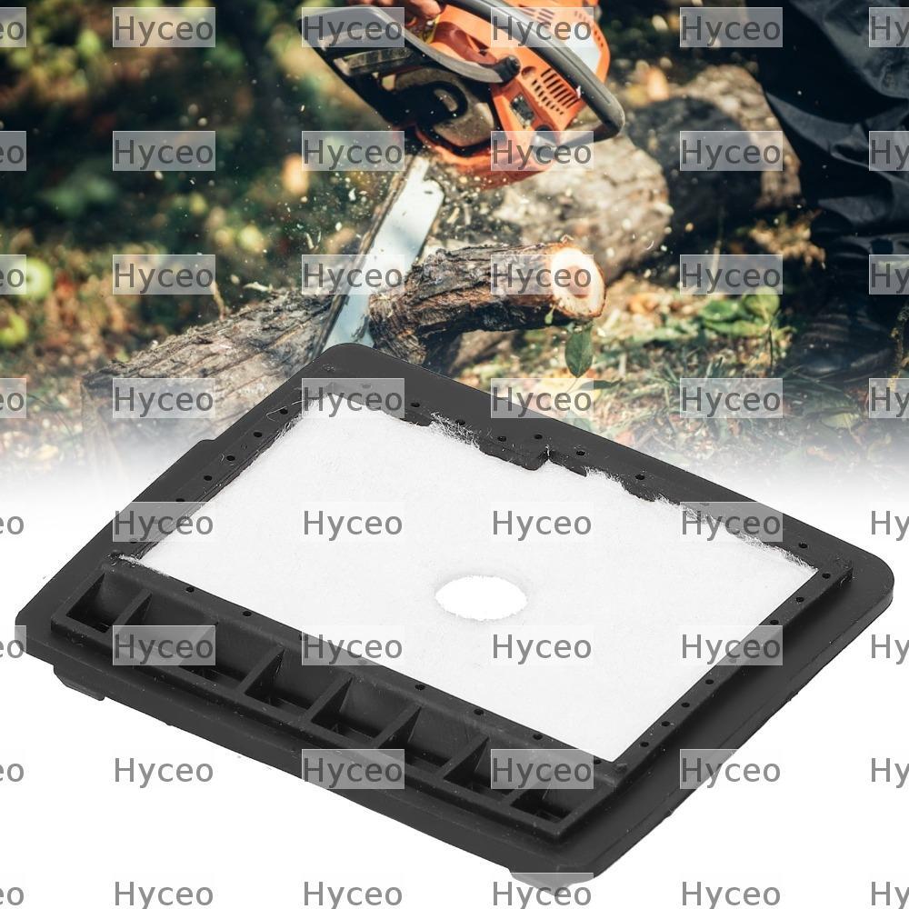 HYCEO หลอดกรองอากาศสีดําและสีขาวติดตั้งง่ายชุดหัวเทียนอะไหล่เลื่อยยนต์พลาสติกขนาดกะทัดรัดสําหรับ Ech