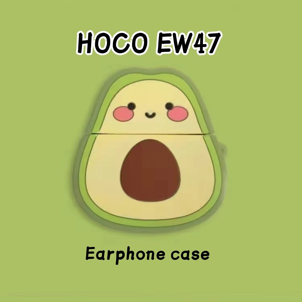 Yoshida สําหรับ HOCO EW47 กรณีปลอกซิลิโคนอ่อนนุ่มหูฟังคอลเลกชันกรณี Anti-fall การ์ตูน NO.2