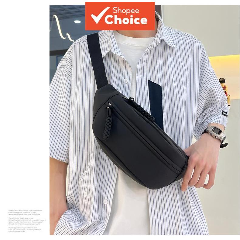 ผู้หญิง Minimalist กระเป๋าคาดเอวสไตล์สบายกระเป๋าเข็มขัด Casual Crossbody Sling Bag Fanny Pack สําหรับใช้ในการเดินทางทุกวัน