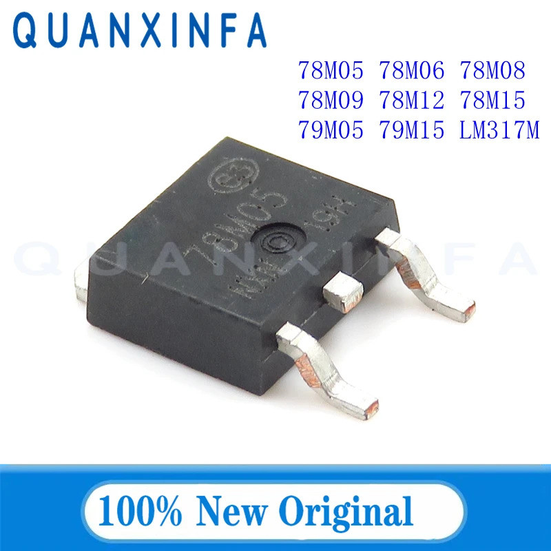 10PCS L78M05CDT L78M06 TO-252 78M05 78M06 78M08 78M09 TO252 78M12 78M15 79M05 L78M06CDT LM17M09 CDT 
