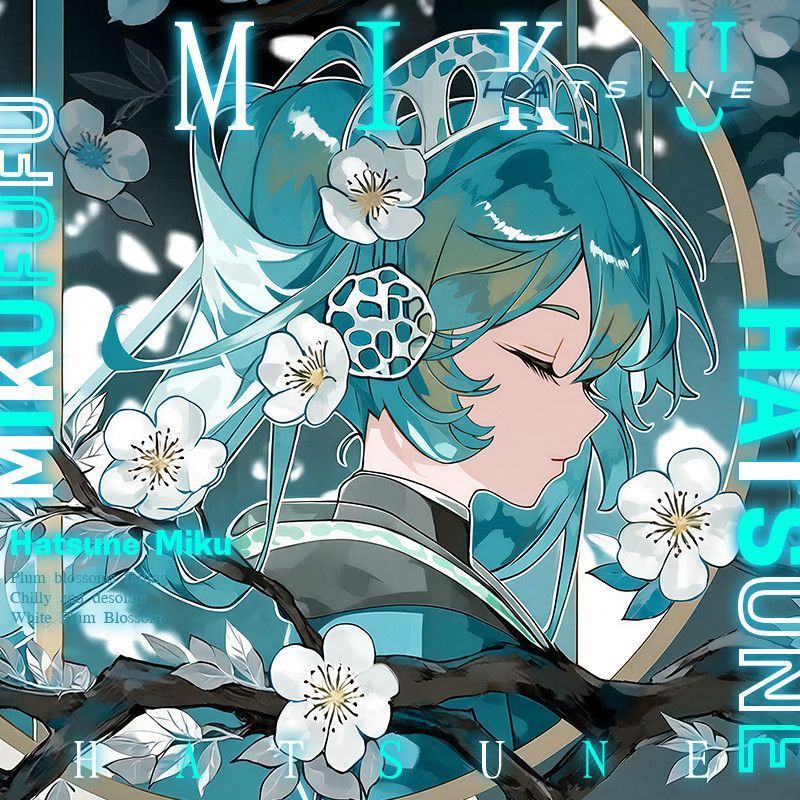 [Bota Shop] Hatsune Miku Fan Postcard Stub Badge Square Card Collectibles HM