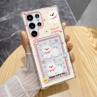 Card Holder เคส For Samsung A56 5G A55 A54 A16 A15 A06 A05 A05S A36 A26 A12 A34 A35 A52s A25 A22 A53 A14 A13 S24 Ultra